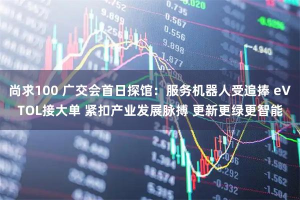 尚求100 广交会首日探馆：服务机器人受追捧 eVTOL接大单 紧扣产业发展脉搏 更新更绿更智能
