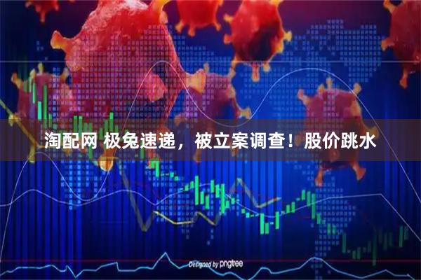 淘配网 极兔速递，被立案调查！股价跳水