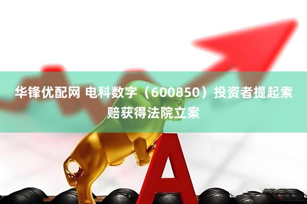 华锋优配网 电科数字（600850）投资者提起索赔获得法院立案