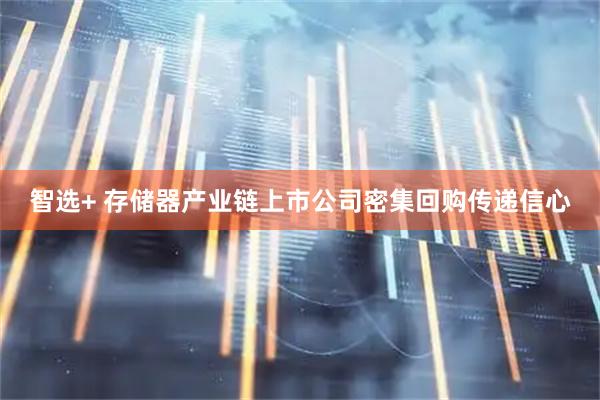 智选+ 存储器产业链上市公司密集回购传递信心